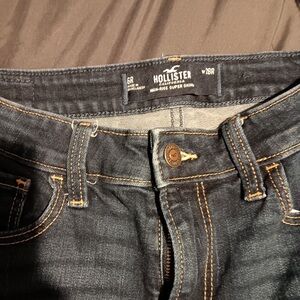 Hollister Men's Deep Indigo Skinny Jeans